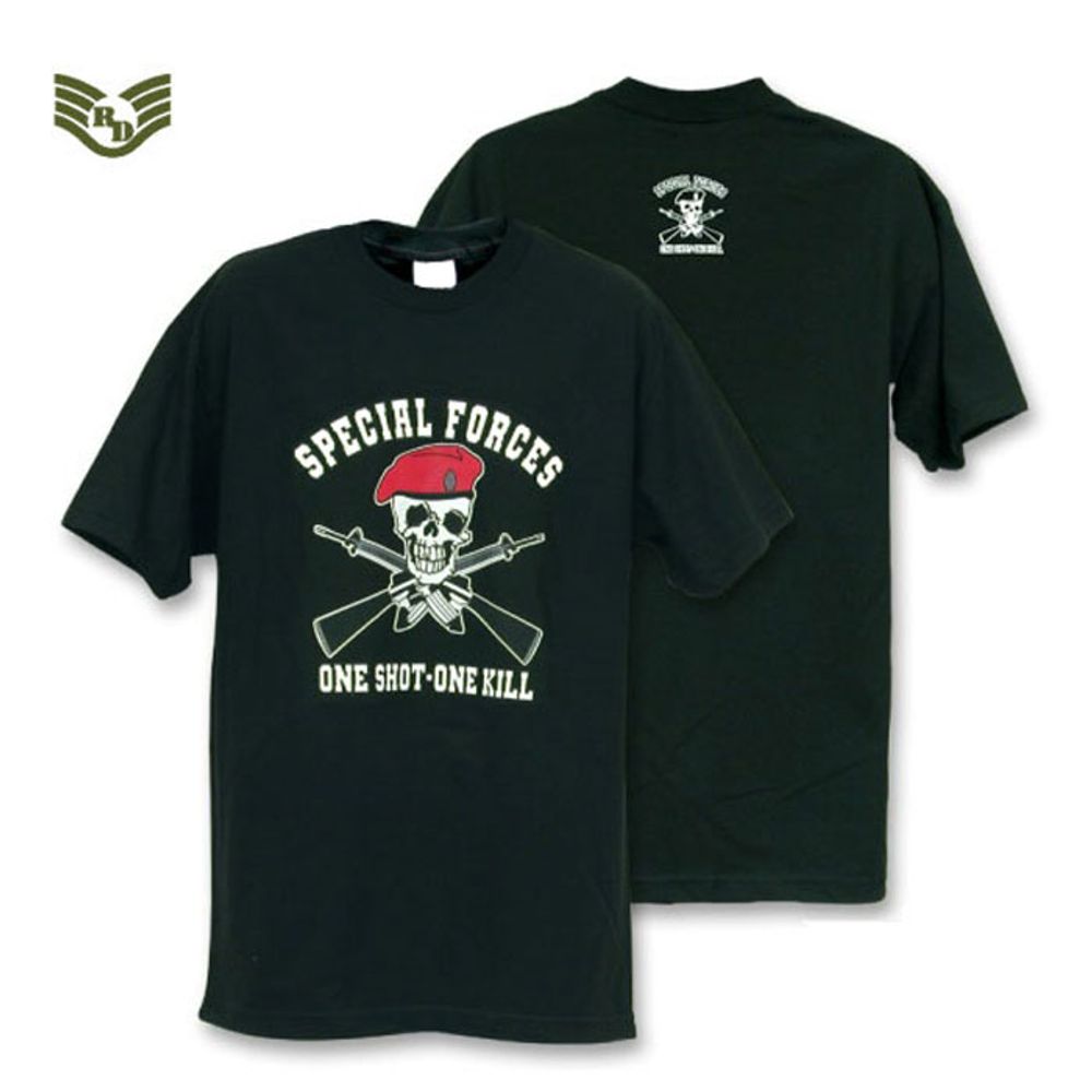 라피드 도미넌스(RAPID DOMINANCE) 원샷원킬 티셔츠 (블랙) - 사이즈 & 후기 | 무신사