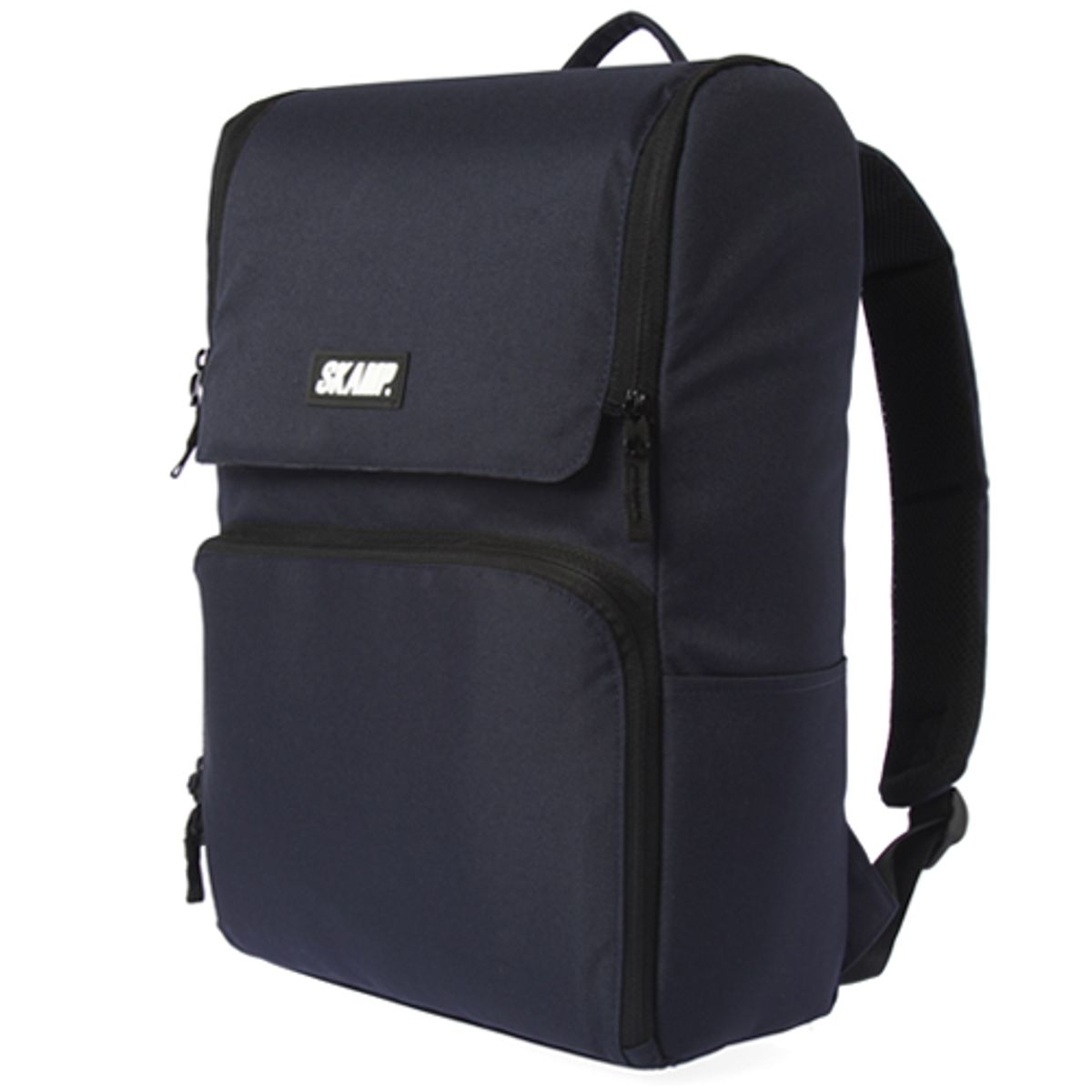 스캠프(SKAMP) New Squared H Backpack (Navy)