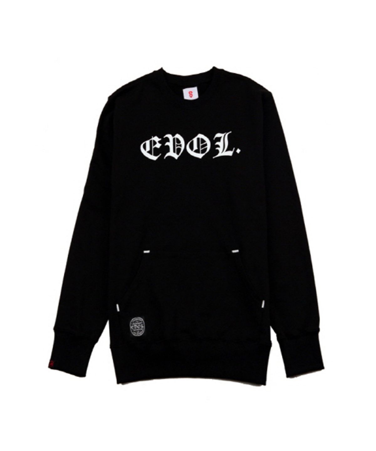 에잇볼륨(EIGHTVOLUME) EV EVOL POCKET CREWNECK