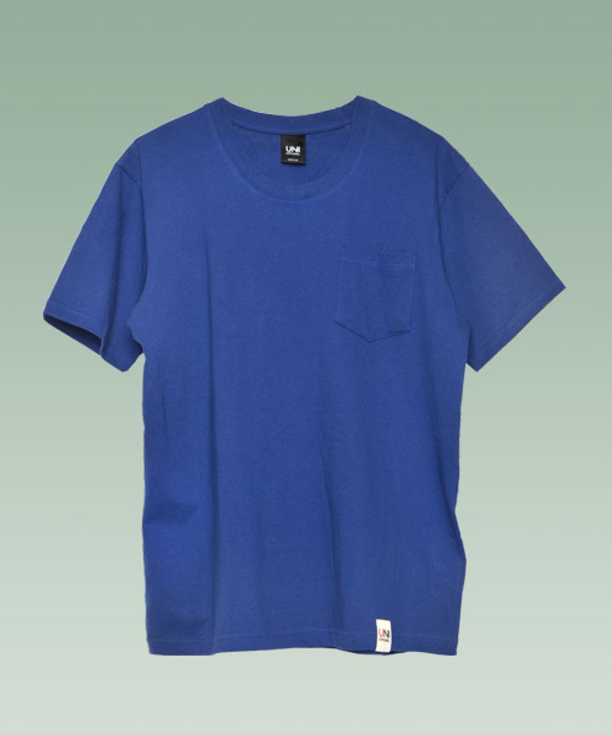 유니어패럴(UNI APPAREL) 베이직 포켓 반팔티 (딥블루)