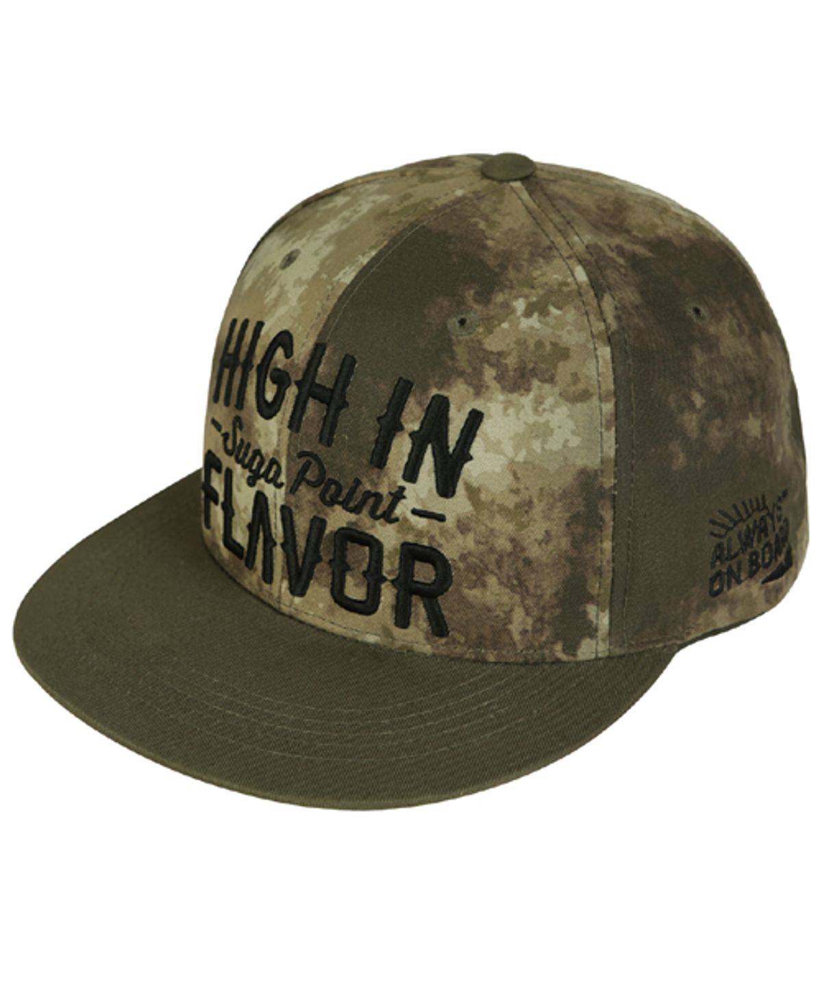 슈가포인트(SUGAPOINT) [슈가포인트]스냅백 모자 gulf-khaki camo