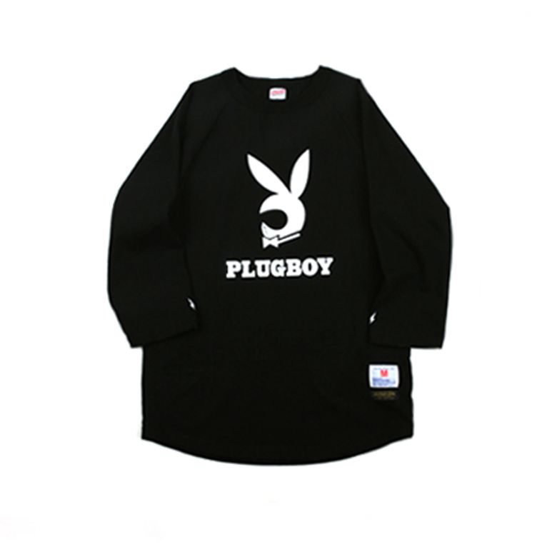plugboy raglan jersey -blk-
