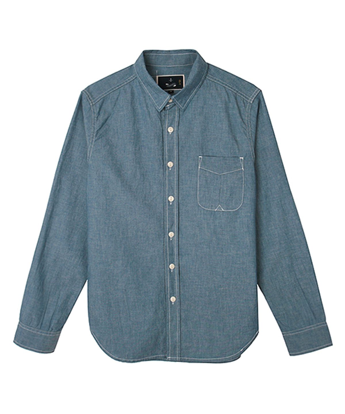 어레인지(ARRANGE) skyblue chambray shirts