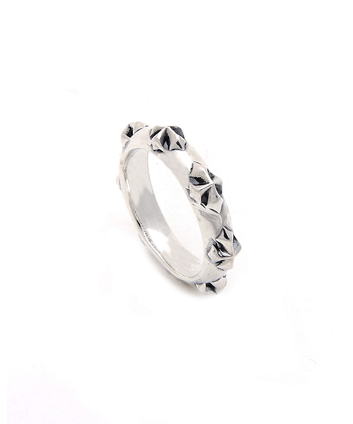 로얄피스(ROYAL PIECE) CROSS BASIC SILVER RING