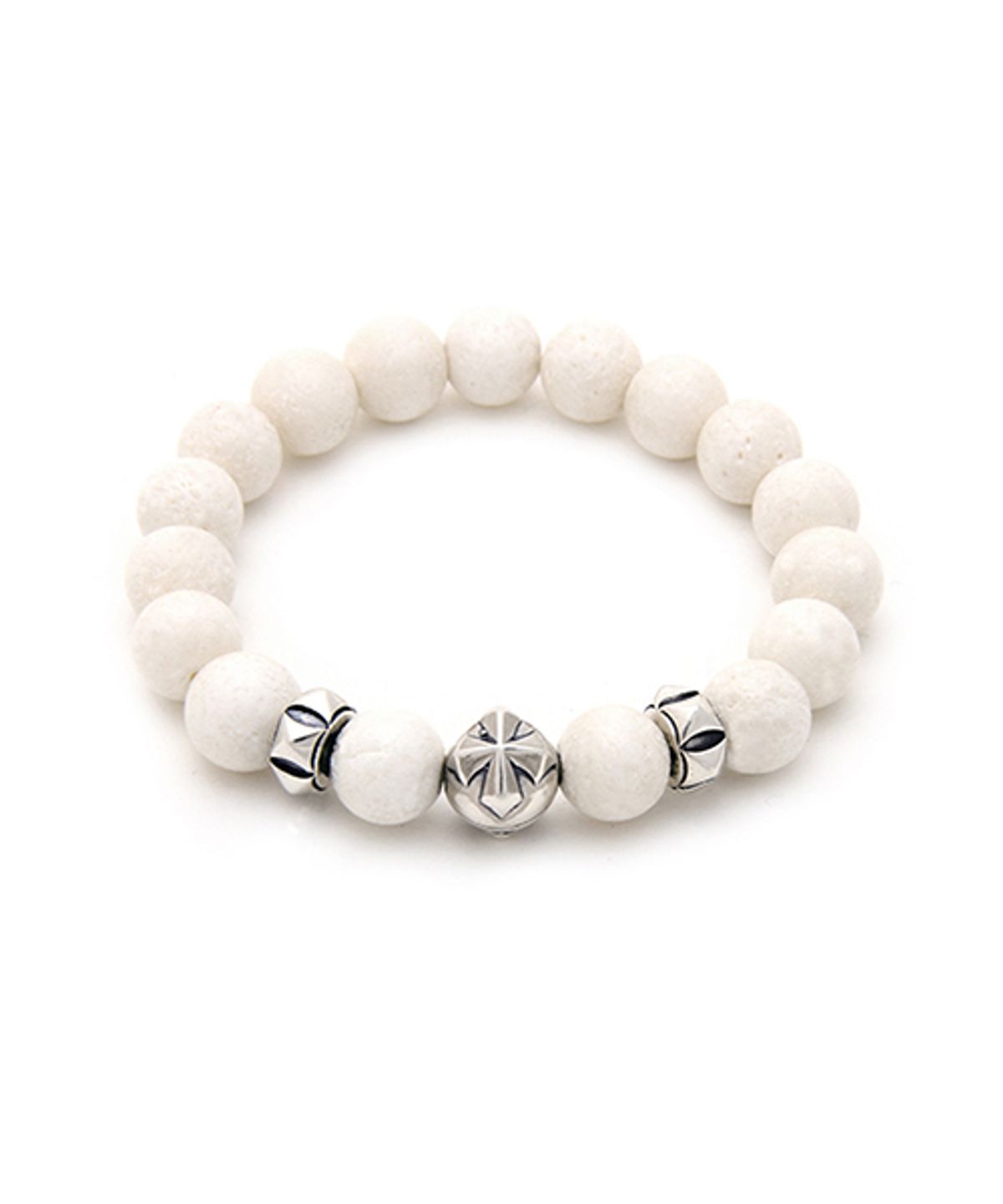 로얄피스(ROYAL PIECE) 백산호 BALL SILVER BRACELETS