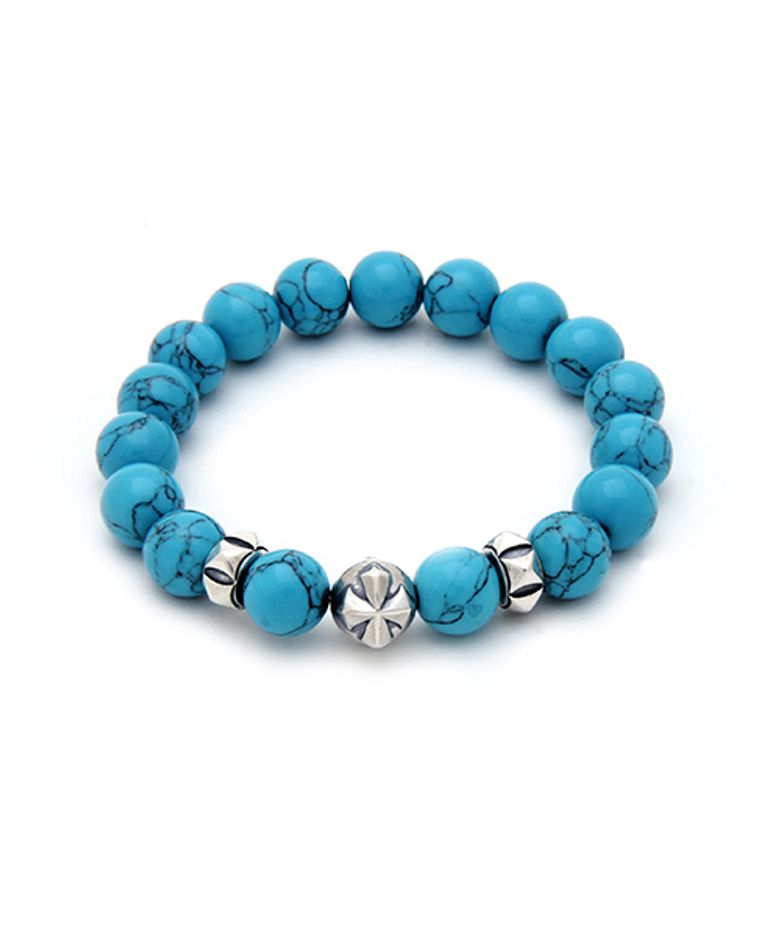 터키석 BALL SILVER BRACELETS