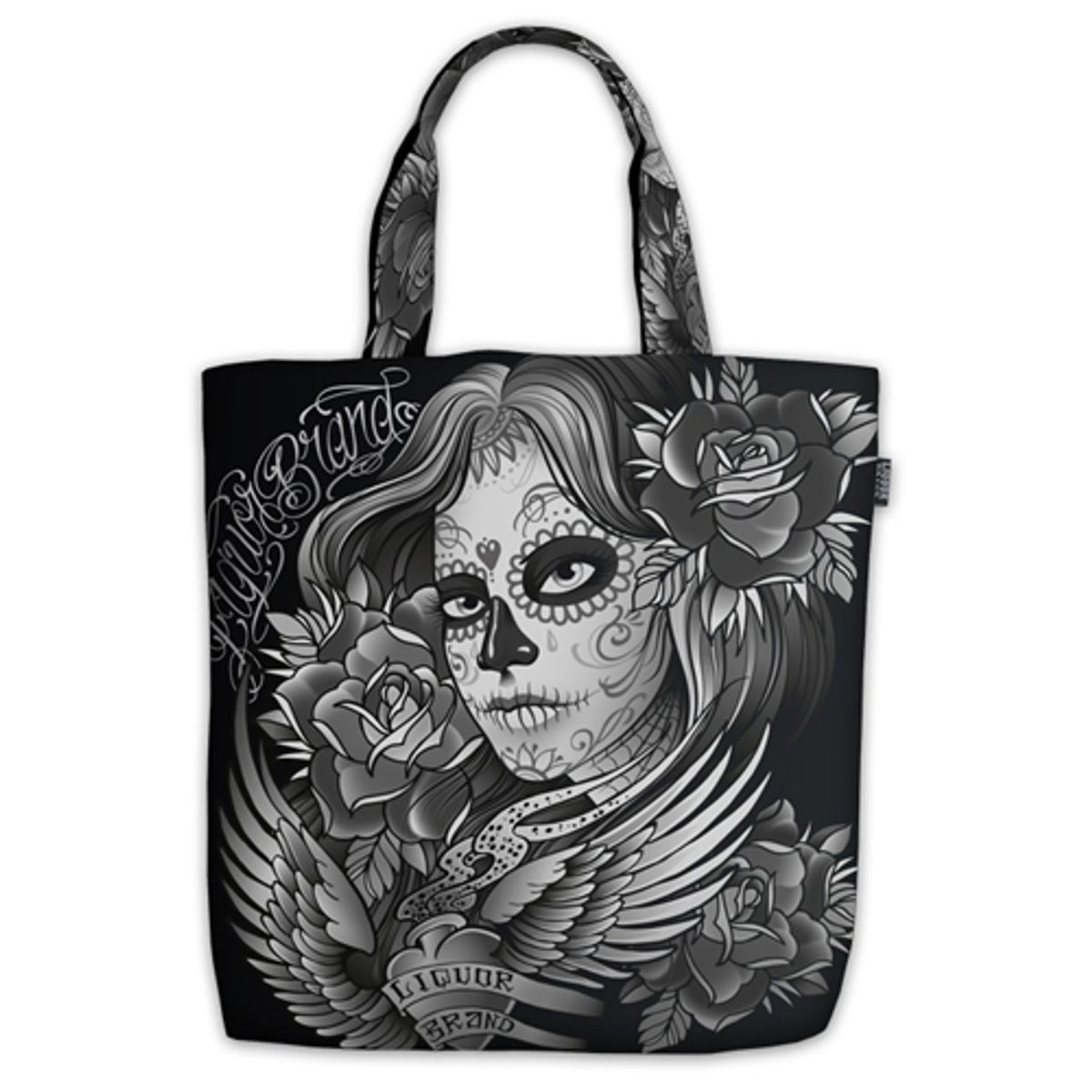 리쿼브랜드(LIQUOR BRAND) DARK ANGEL TOTE BAG
