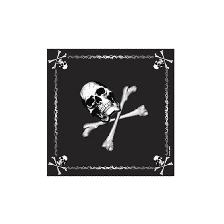 22INCH BANDANA (JOLLY ROGER)