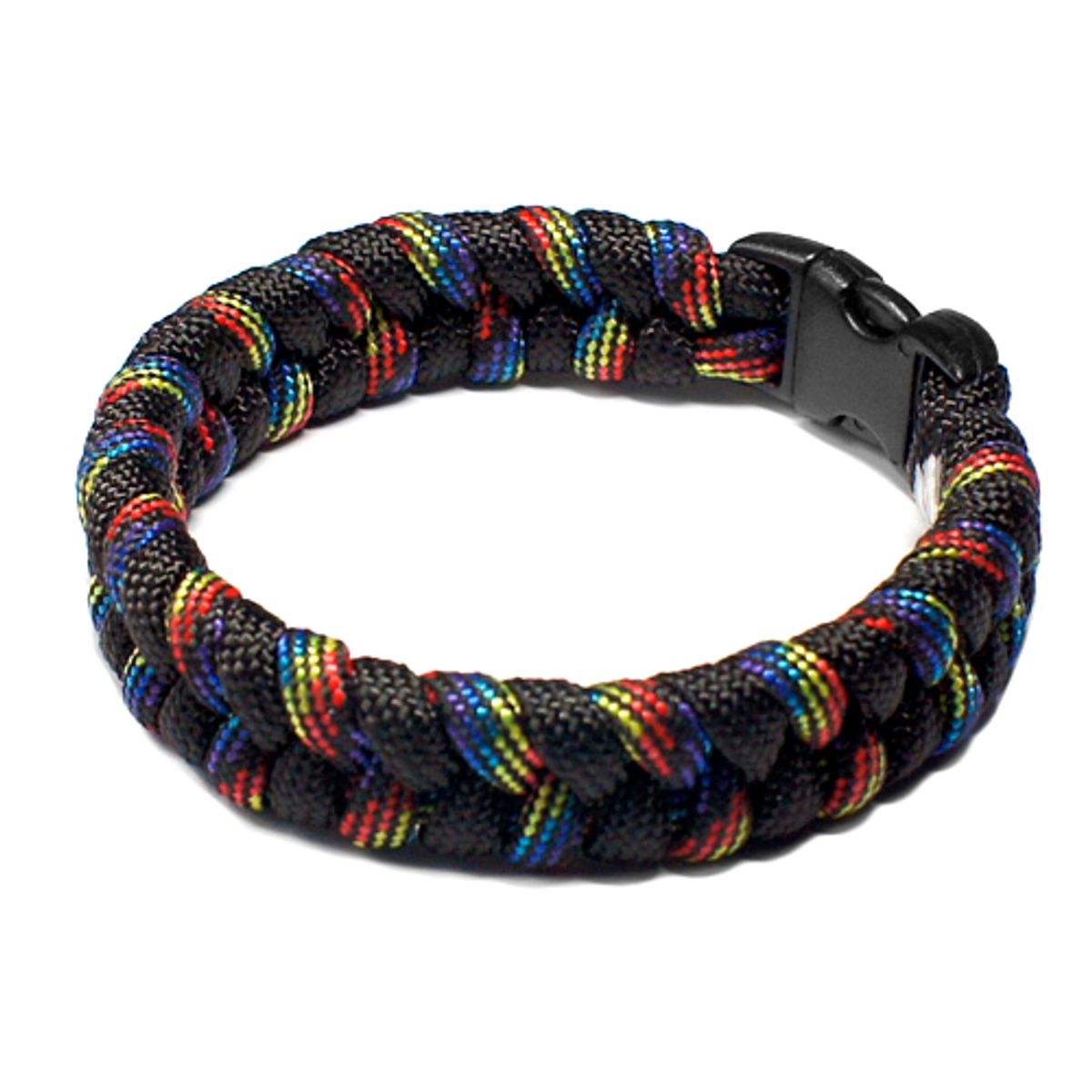 마크-4(MARK-4) PARACORD (BLACK RAINBOW)