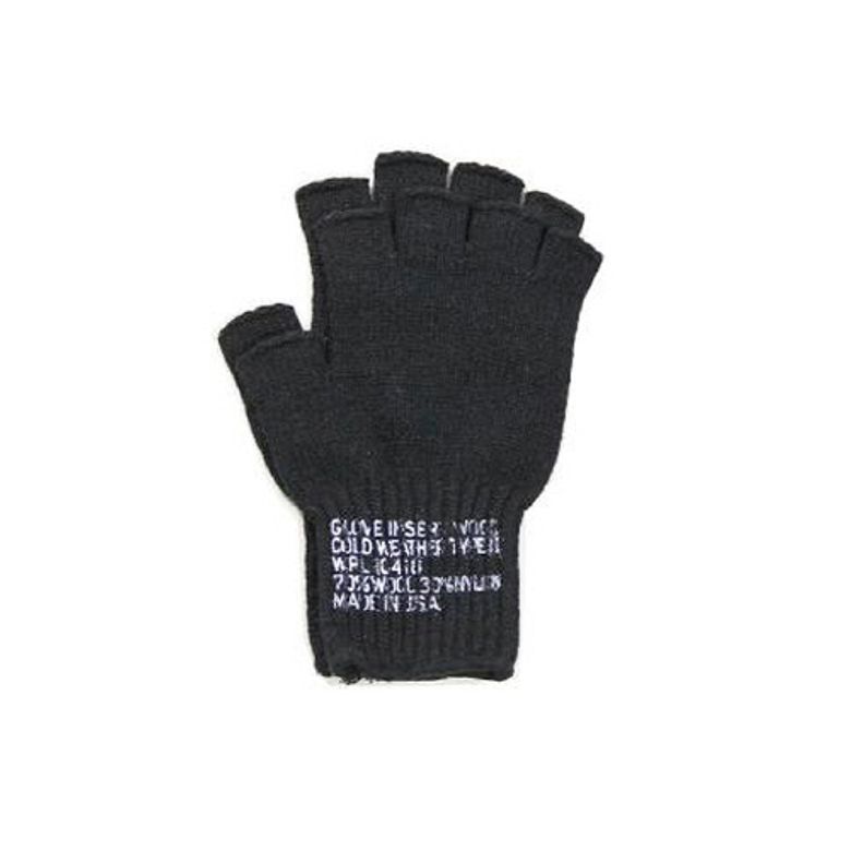 8411 핑거리스 울 글러브 (BLACK)