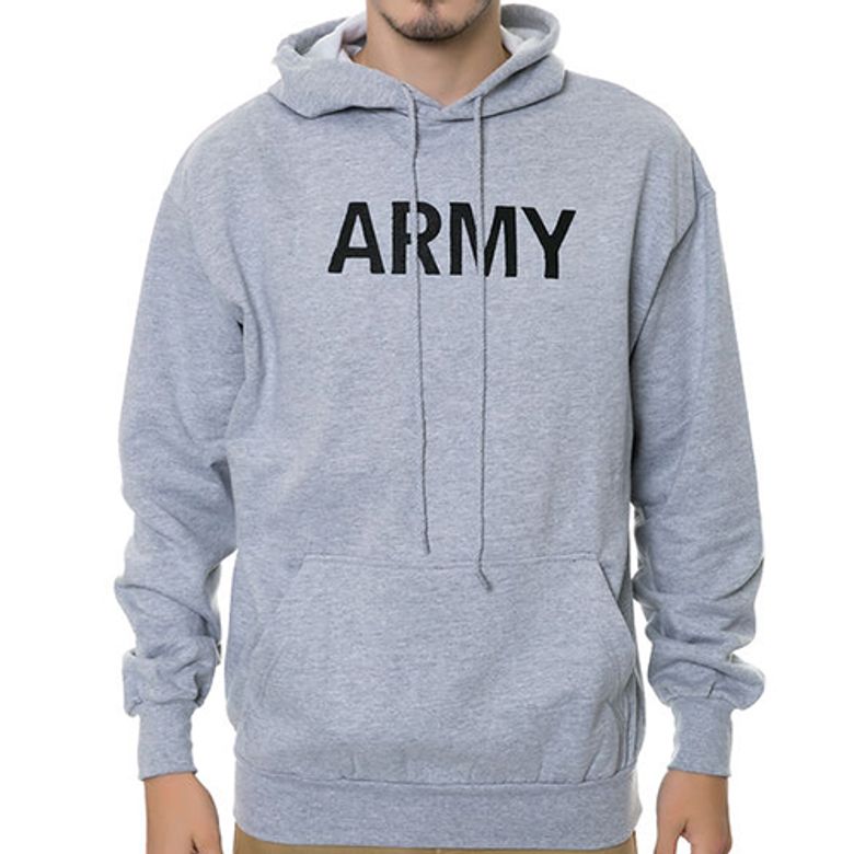 9189 ARMY PT 후디드 풀오버