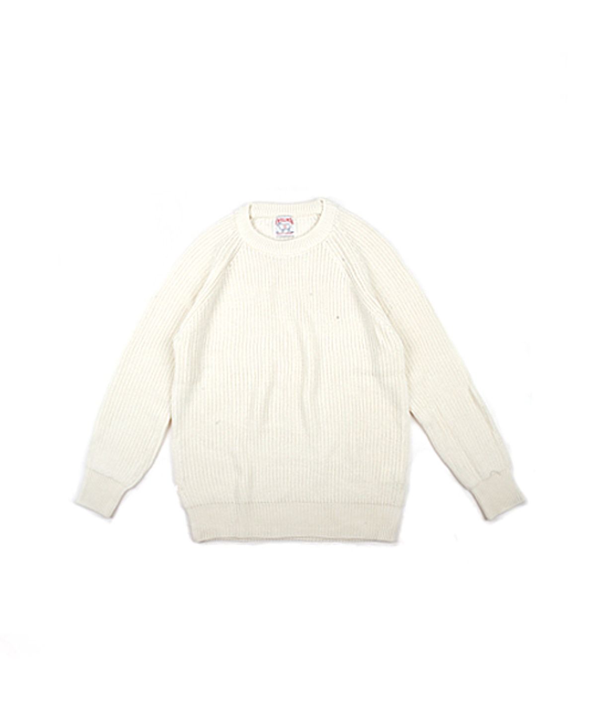 스웰맙(SWELLMOB) Swellmob army wool sweater -ivory-