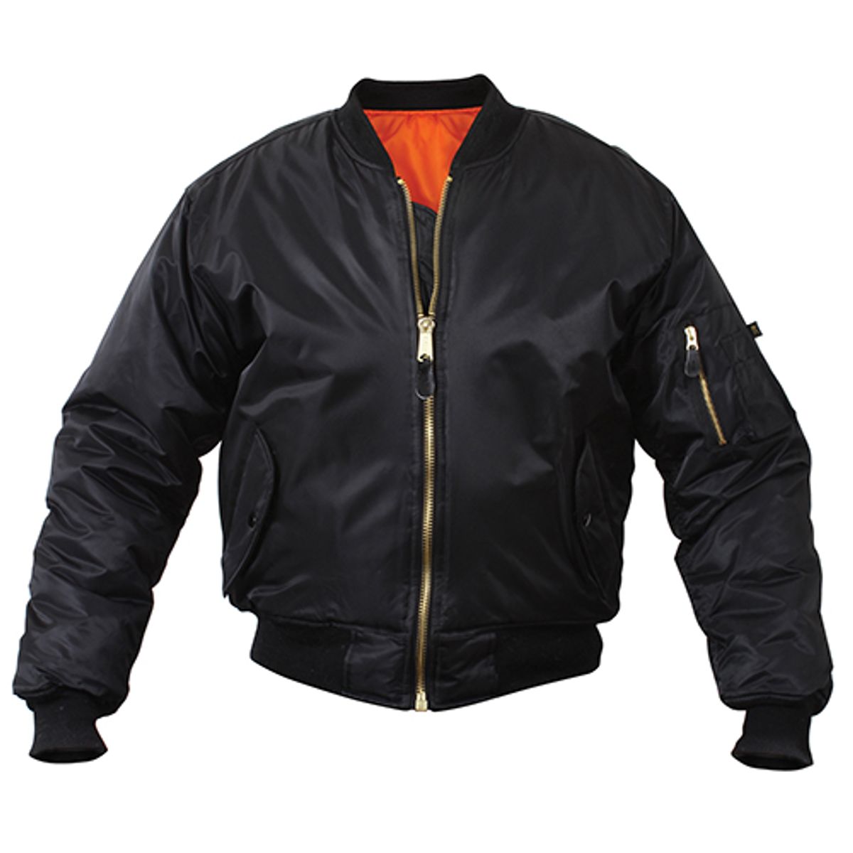 로스코(ROTHCO) 7624 MA-1 FLIGHT JACKET (BLACK)