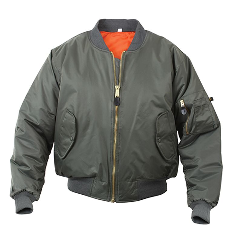 7323 MA-1 FLIGHT JACKET (SAGE GREEN)