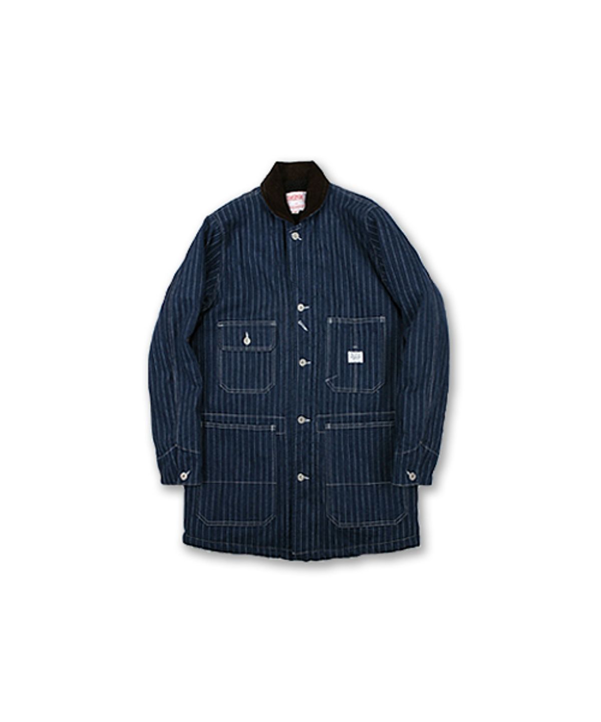 스웰맙(SWELLMOB) Swellmob coverall coat -stripe-