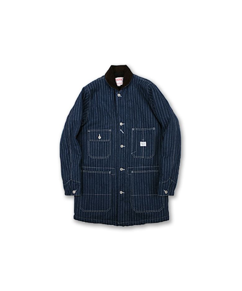 Swellmob coverall coat -stripe-