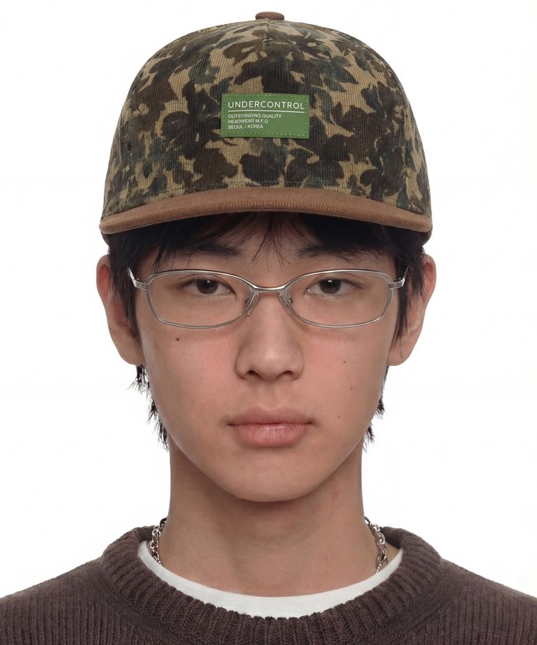데일리 하드탑 스냅백 SOLID PACK / JAPAN FABRIC / OLIVE FALLEN LEAVES