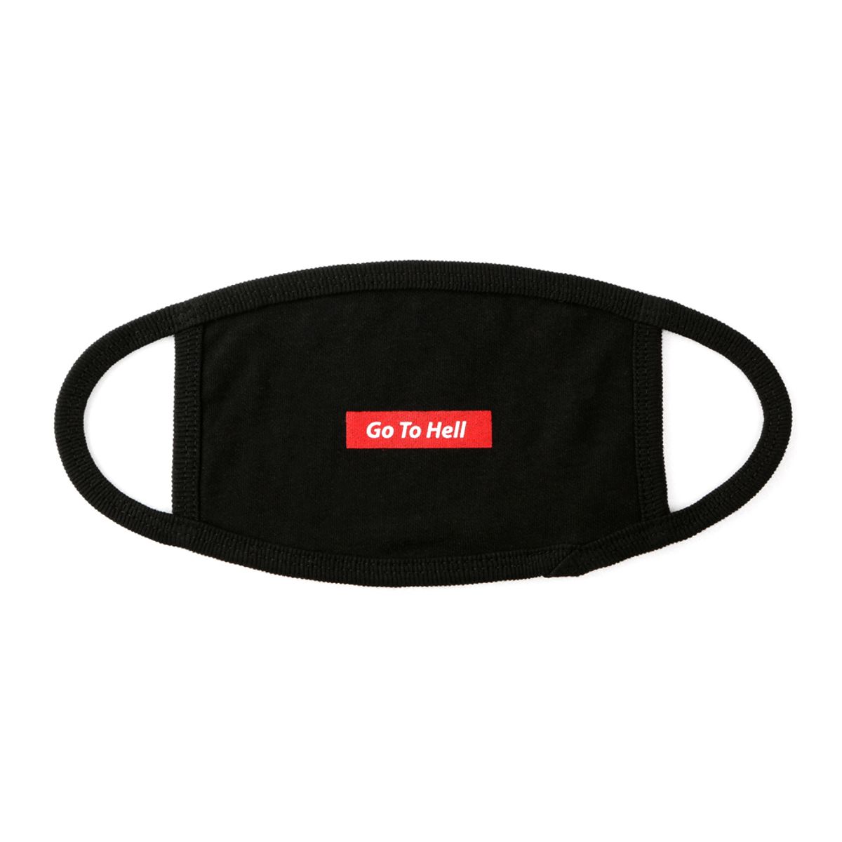 하이비션(HYBITION) Message Mask Go To Hell Black