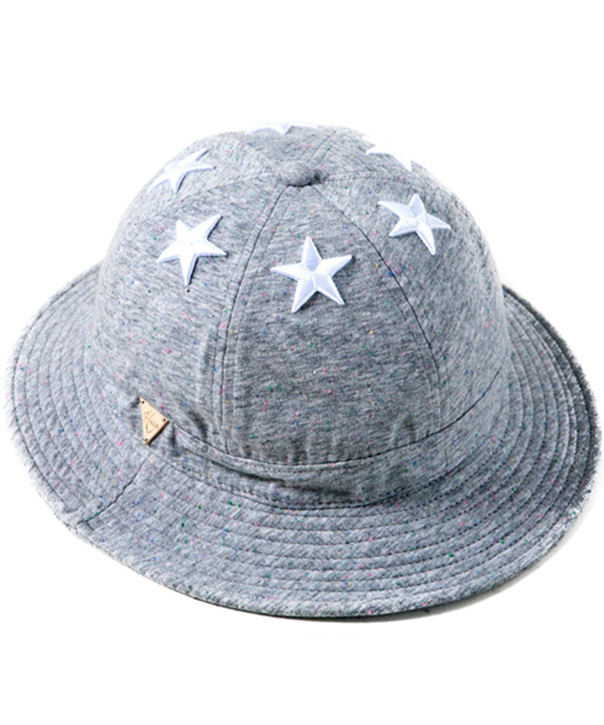 헤이터(HATER) 식스스타 멀티컬러 넵 그레이 버킷햇 Six Stars with Multi Colored nep Grey Bucket Hat