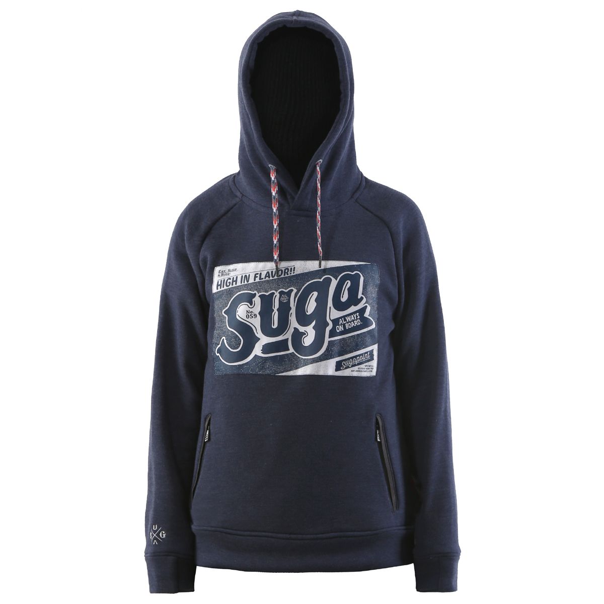 슈가포인트(SUGAPOINT) [슈가포인트] 여자 후드티 ZIA-navy