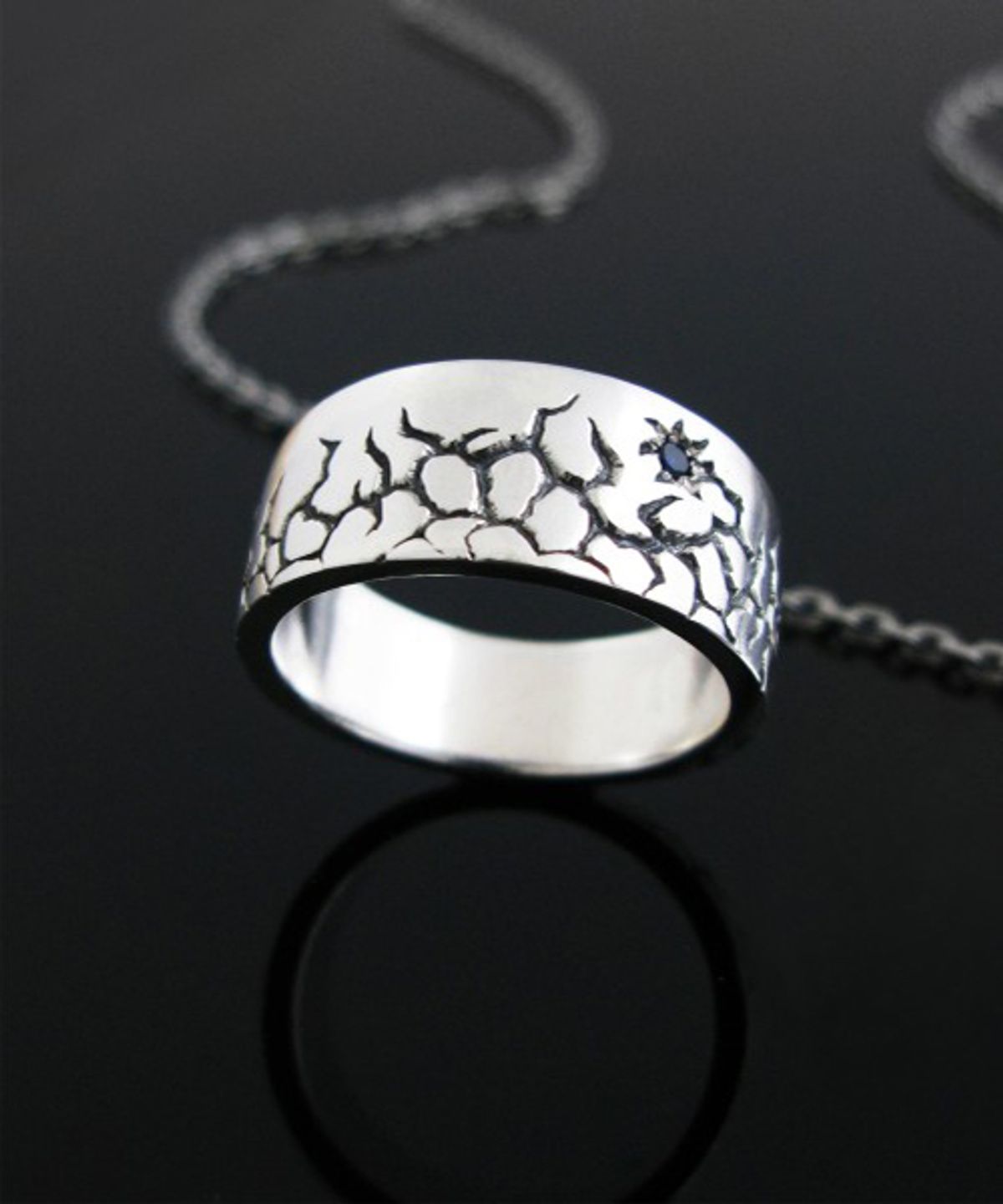 스털링워스(STERLINGWORTH) CREVICE 천연석 실버반지
