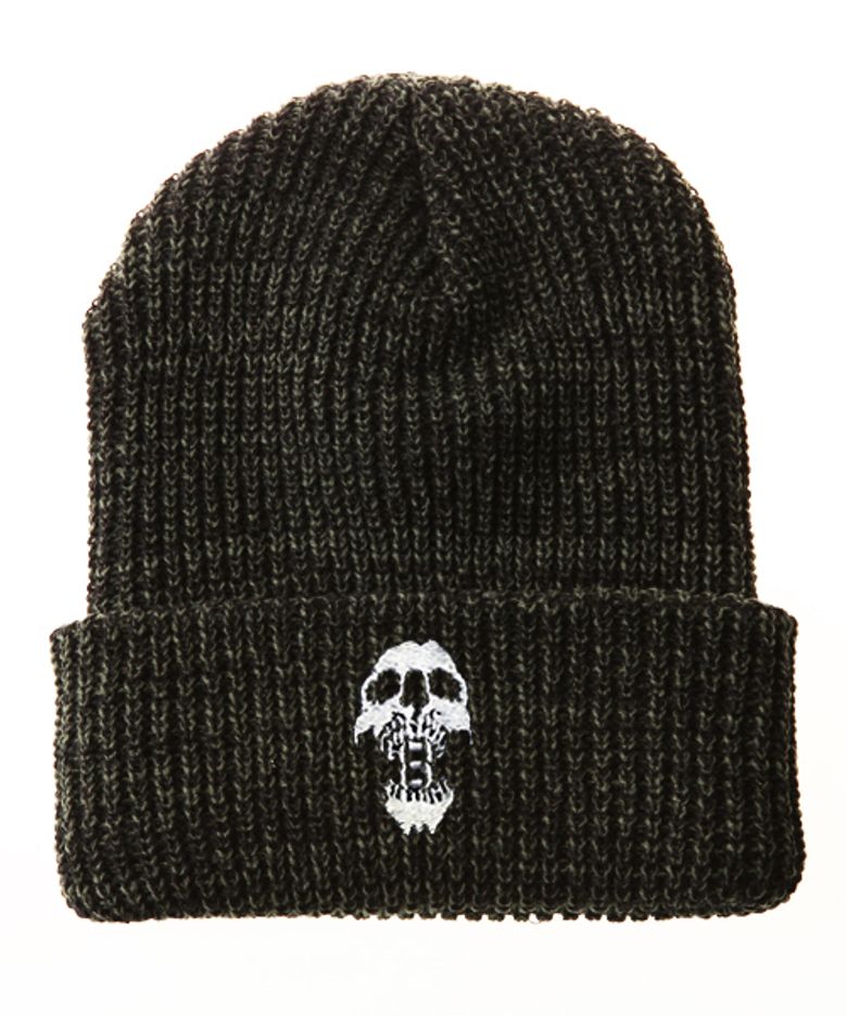 EV 7g Beanie 3 OLIVE (Skull Limited)