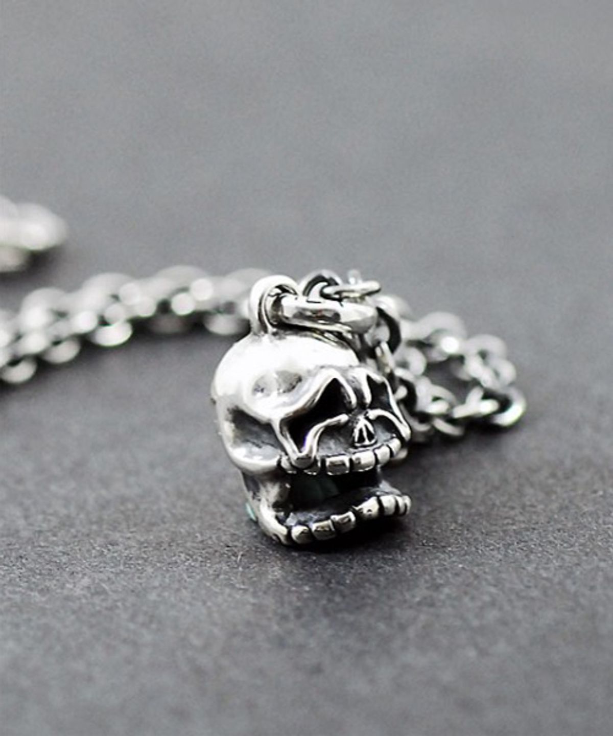 스털링워스(STERLINGWORTH) Crying baby Skull 해골 실버펜던트
