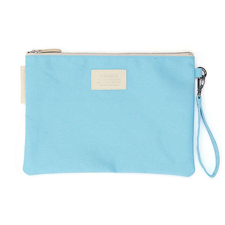 GORGEOUS DENIM CLUTCH (LIGHT BLUE)