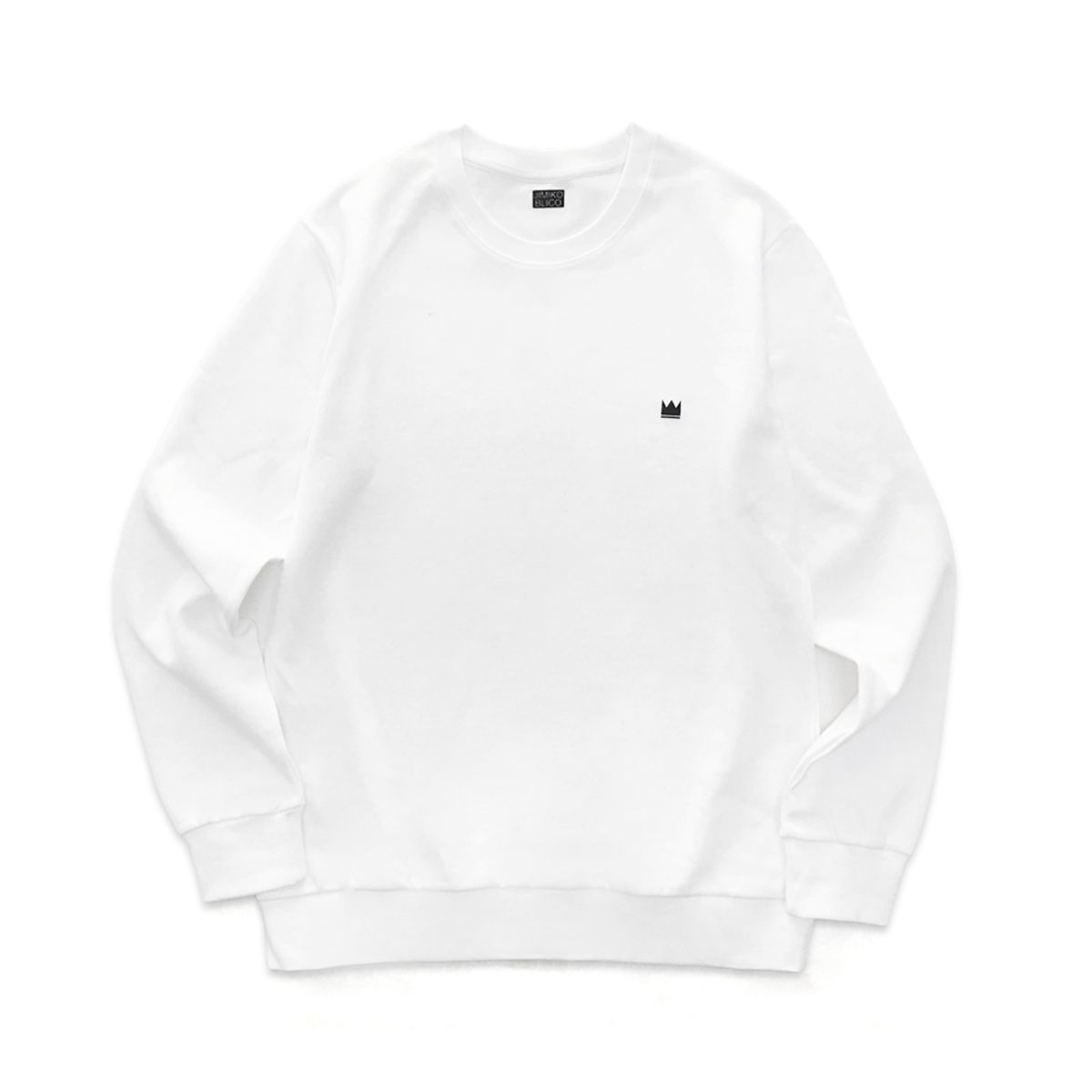 지미코 브리코(JIMIKO BLICO) JK crown mtm white 맨투맨
