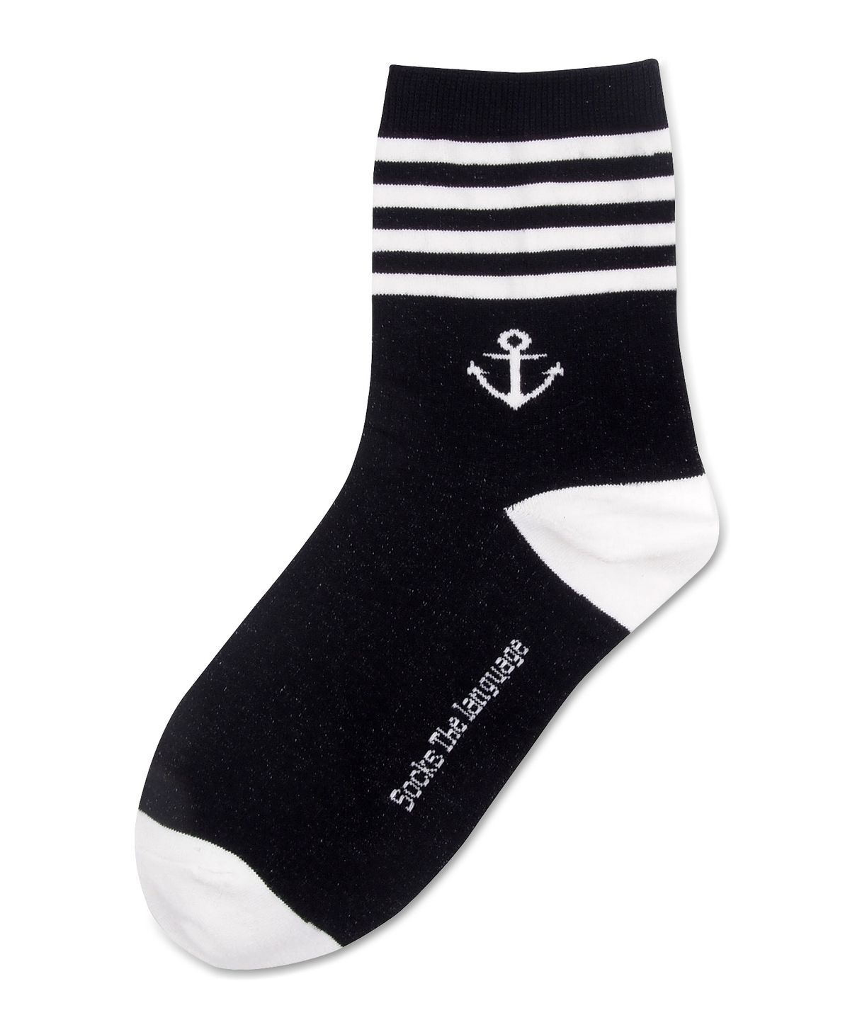 삭스더랭귀지(SOCKS THE LANGUAGE) anchor-marin-bk