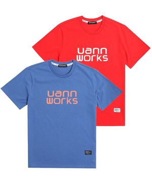 플레인 로고 티셔츠 (V15TS002)