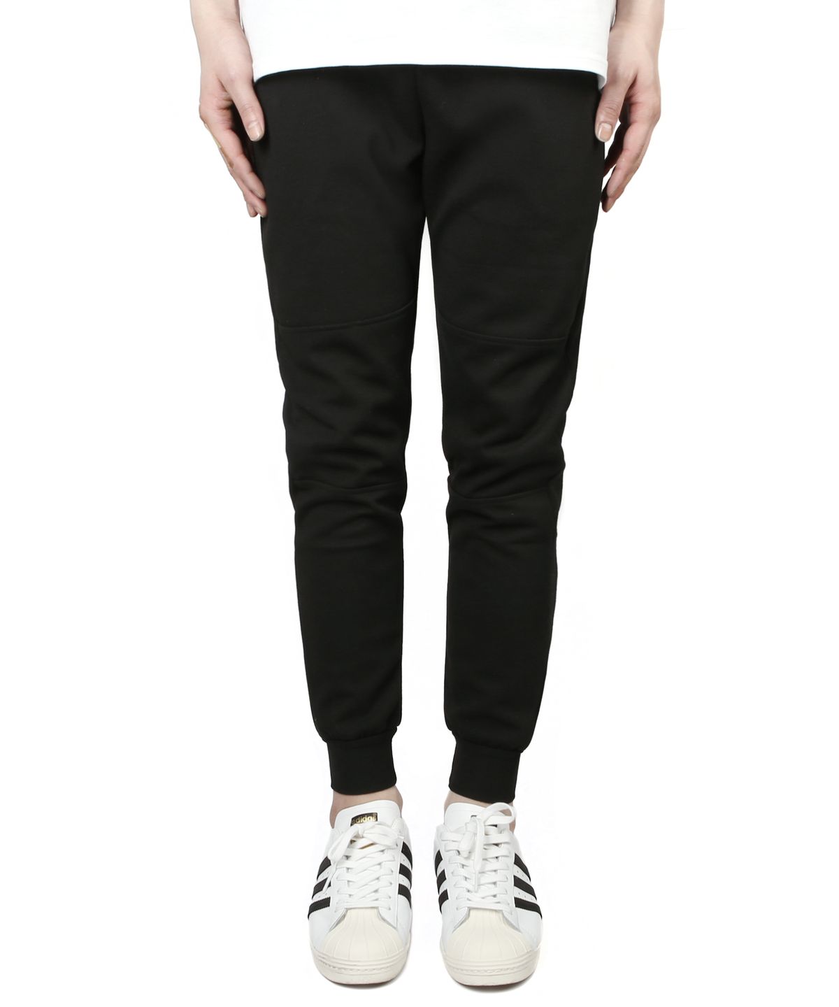 베리베인(VERYVAIN) BT18 CROP JOGGER PANTS (BLACK)