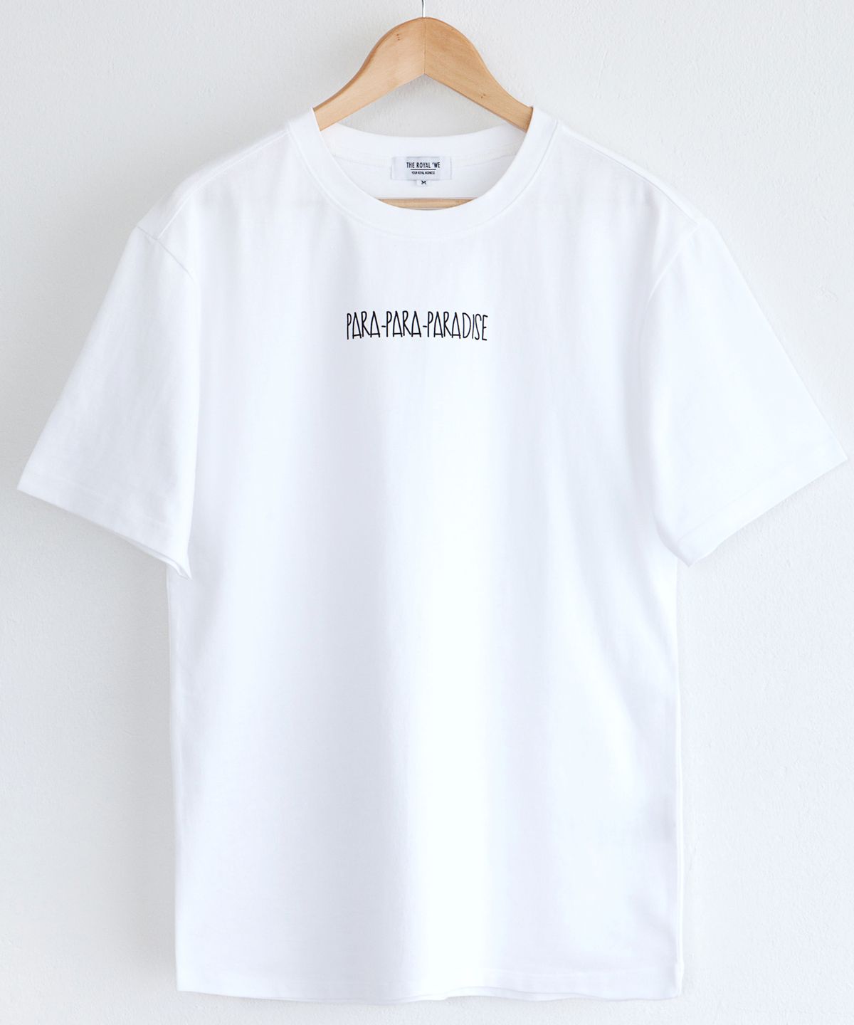 로얄위(THE ROYAL 'WE) 파라파라 티셔츠 화이트