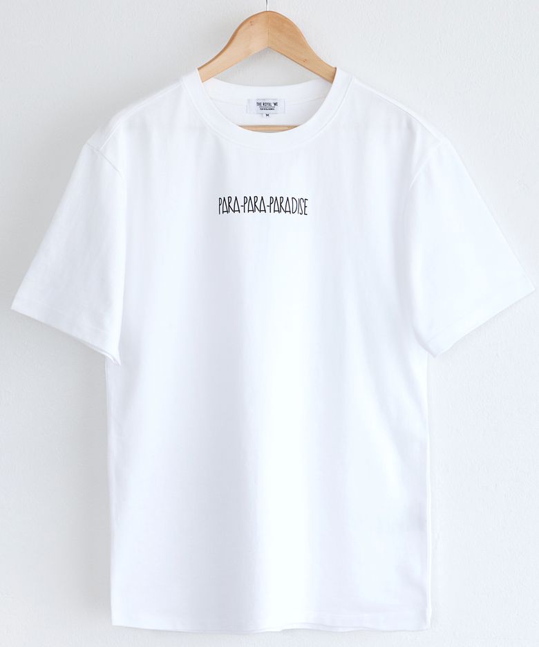 파라파라 티셔츠 화이트