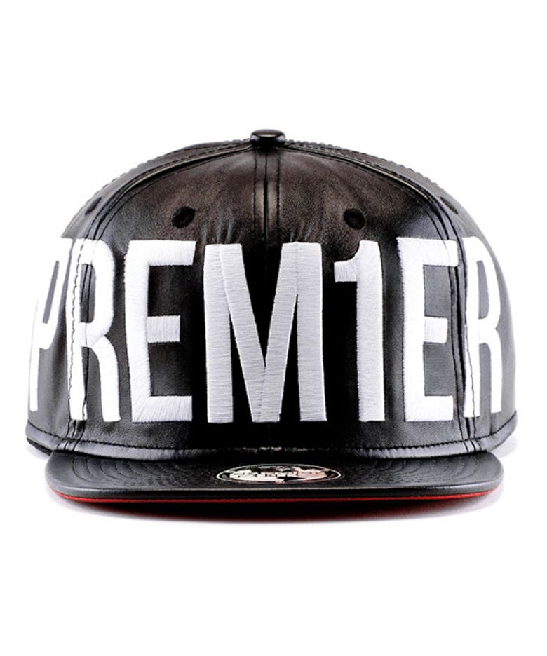 프리미어 레더 스타일 스냅백 Premier Leather Style Snapback
