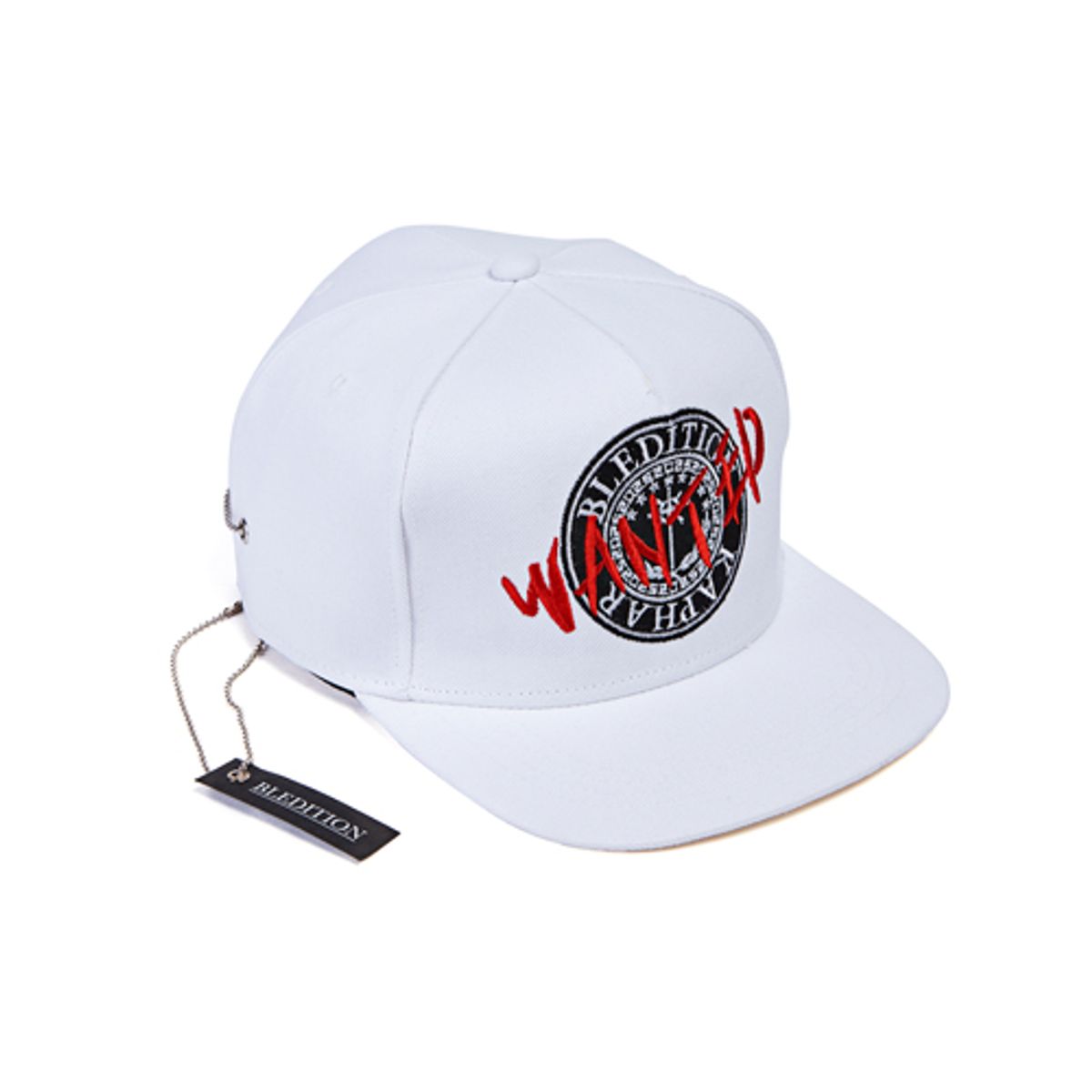 블레디션(BLEDITION) B.L.D.T WANTED SNAPBACK WHT
