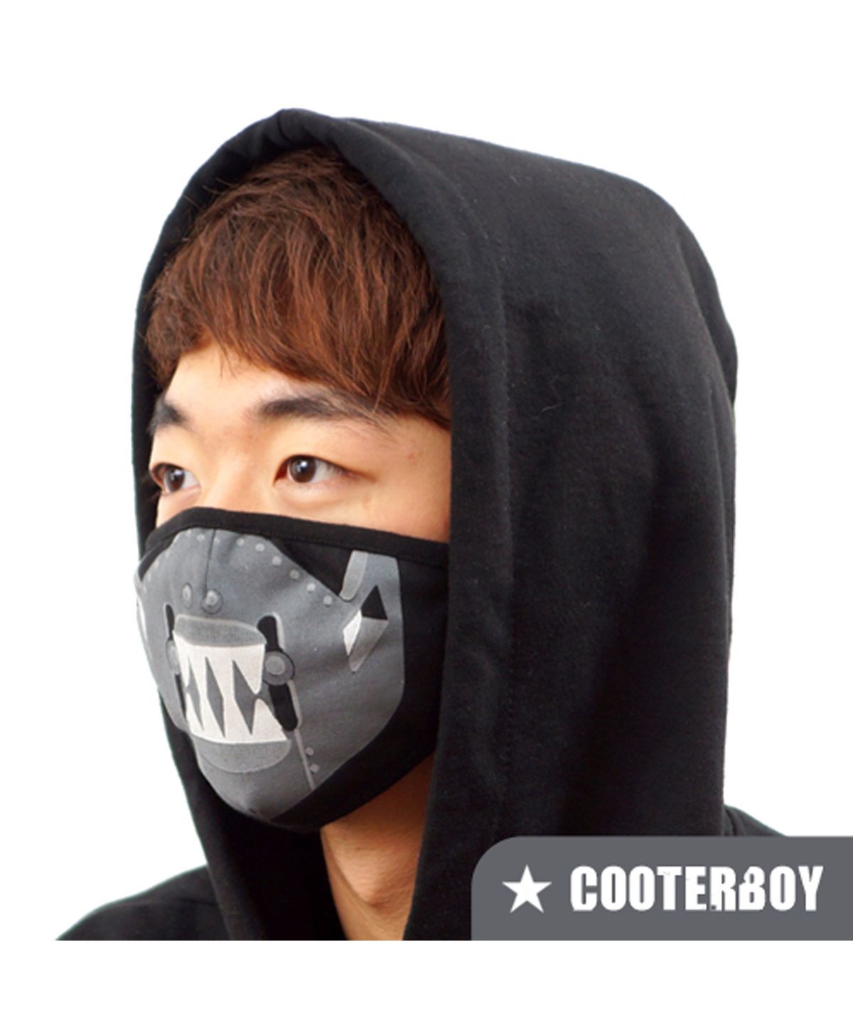 쿠터보이(COOTERBOY) 그래픽마스크 - 아이언 마스크
