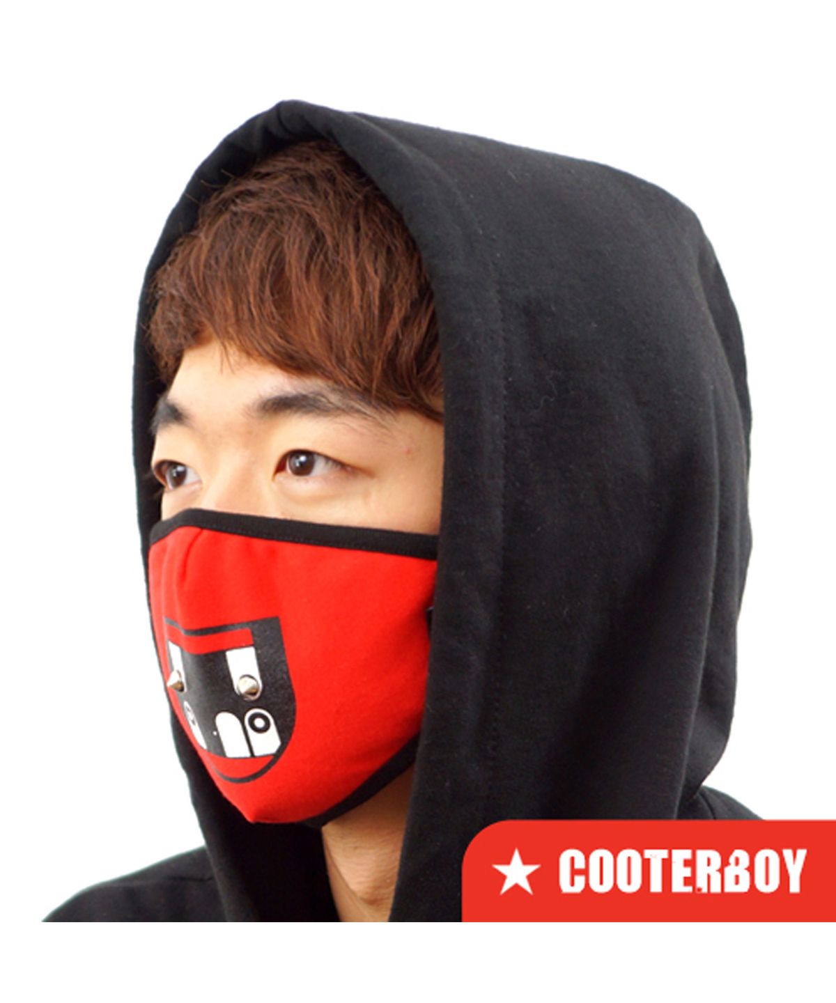 쿠터보이(COOTERBOY) 그래픽마스크 - 아이언 투스