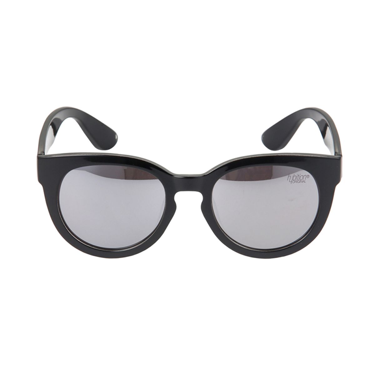 하이비션(HYBITION) Fretzel TR Glossy Black / Silver Mirror Lens