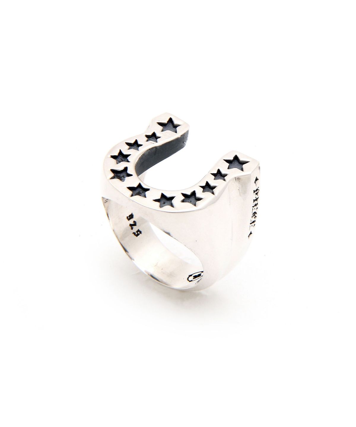로얄피스(ROYAL PIECE) (무료이니셜 각인 이벤트 )HAND MADE *Horse Hoof* Lucky silver925 Ring