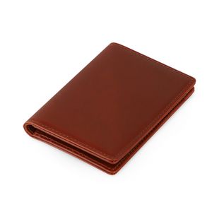 Slim&Small (슬림앤스몰 손잡이 가죽 반지갑) - 와인