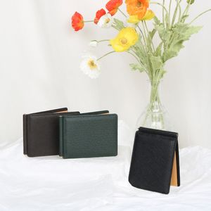 사피아노 소가죽 베이직 더블 머니클립 - 3 color