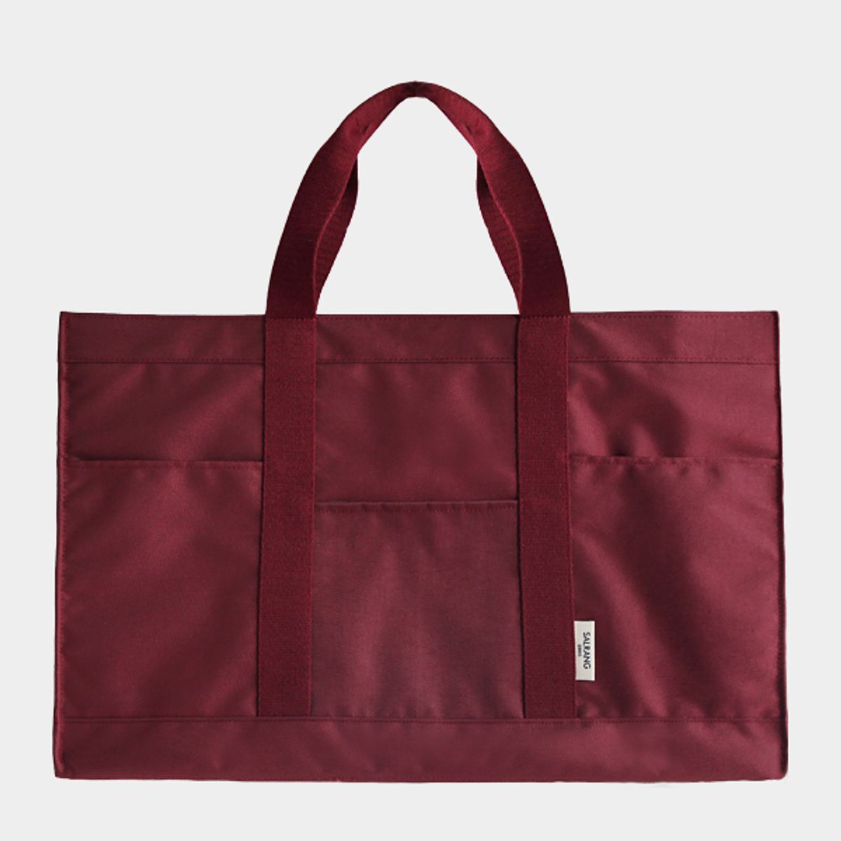 살랑(SALRANG) Floral Parkcation bag redbrown wine