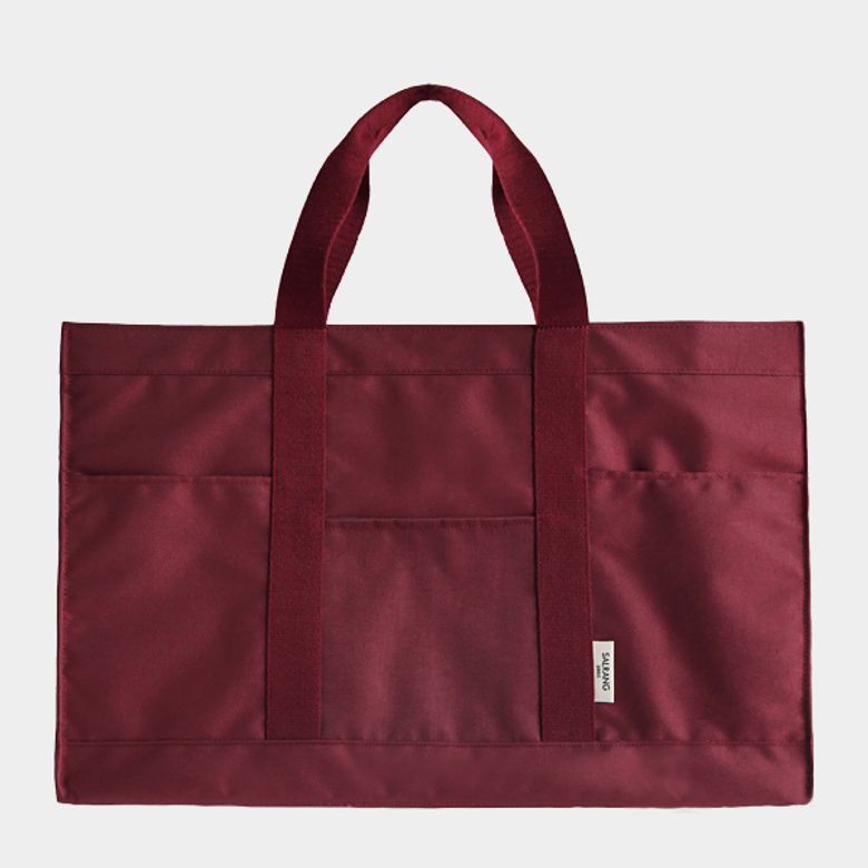 Floral Parkcation bag redbrown wine