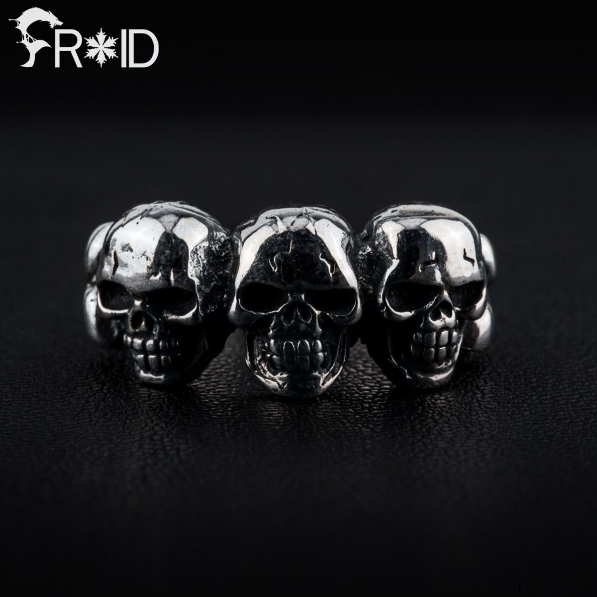 프루와(FROID) Kerberoskull Ring [925 Sterling Silver]