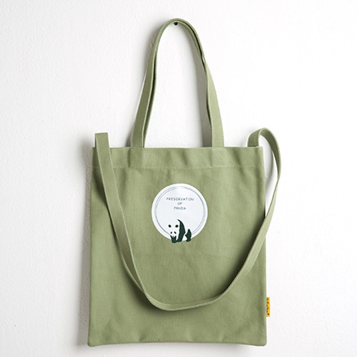 옐로우스톤(YELLOWSTONE) 판다 프린팅 숄더백 PANDA BAG - YS2030GN 그린