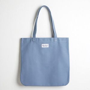 라운드 캔버스 에코백 - YS2029BU 블루