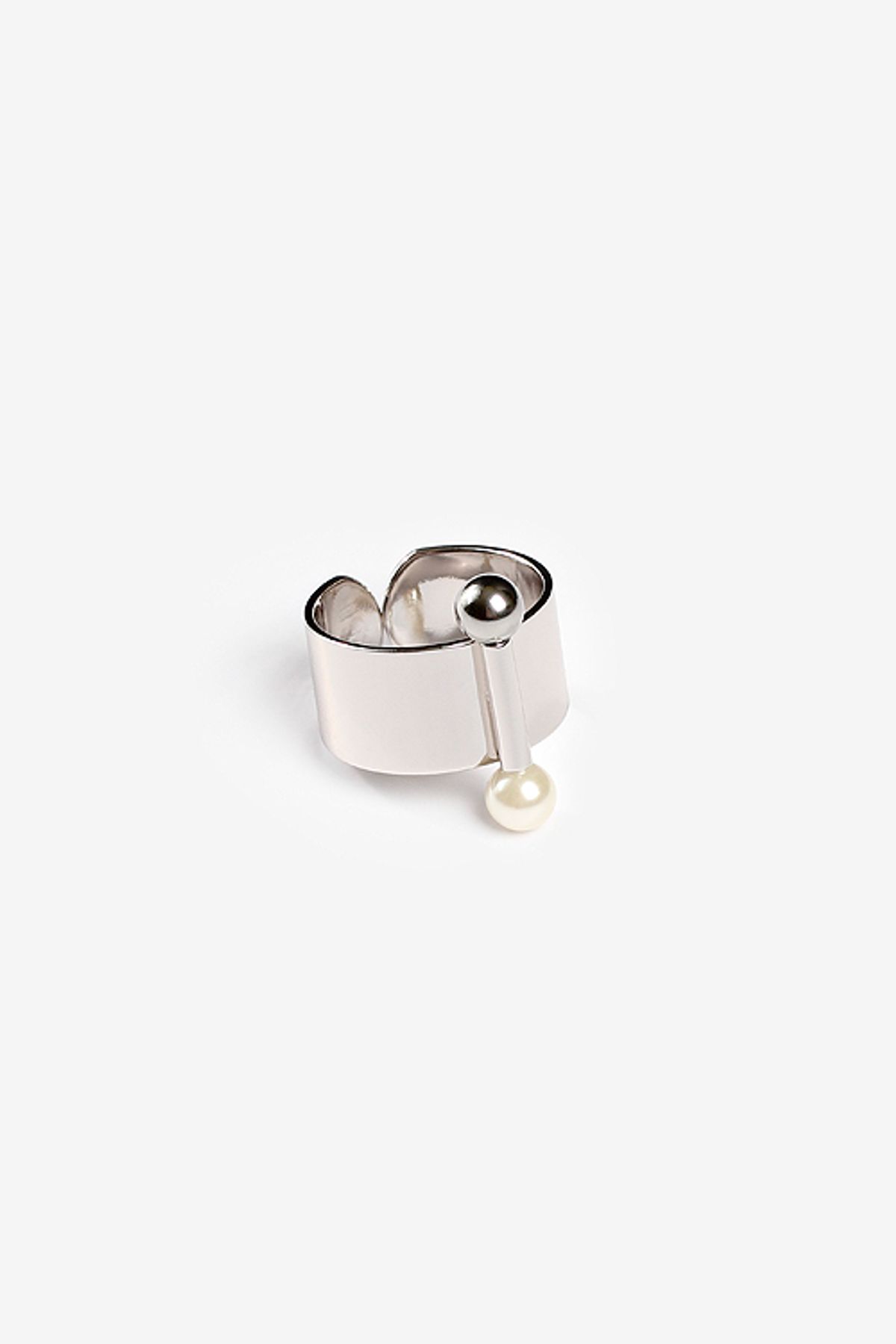 모드곤(MODGONE) [모드곤] Twin Star Ring (white Gold)