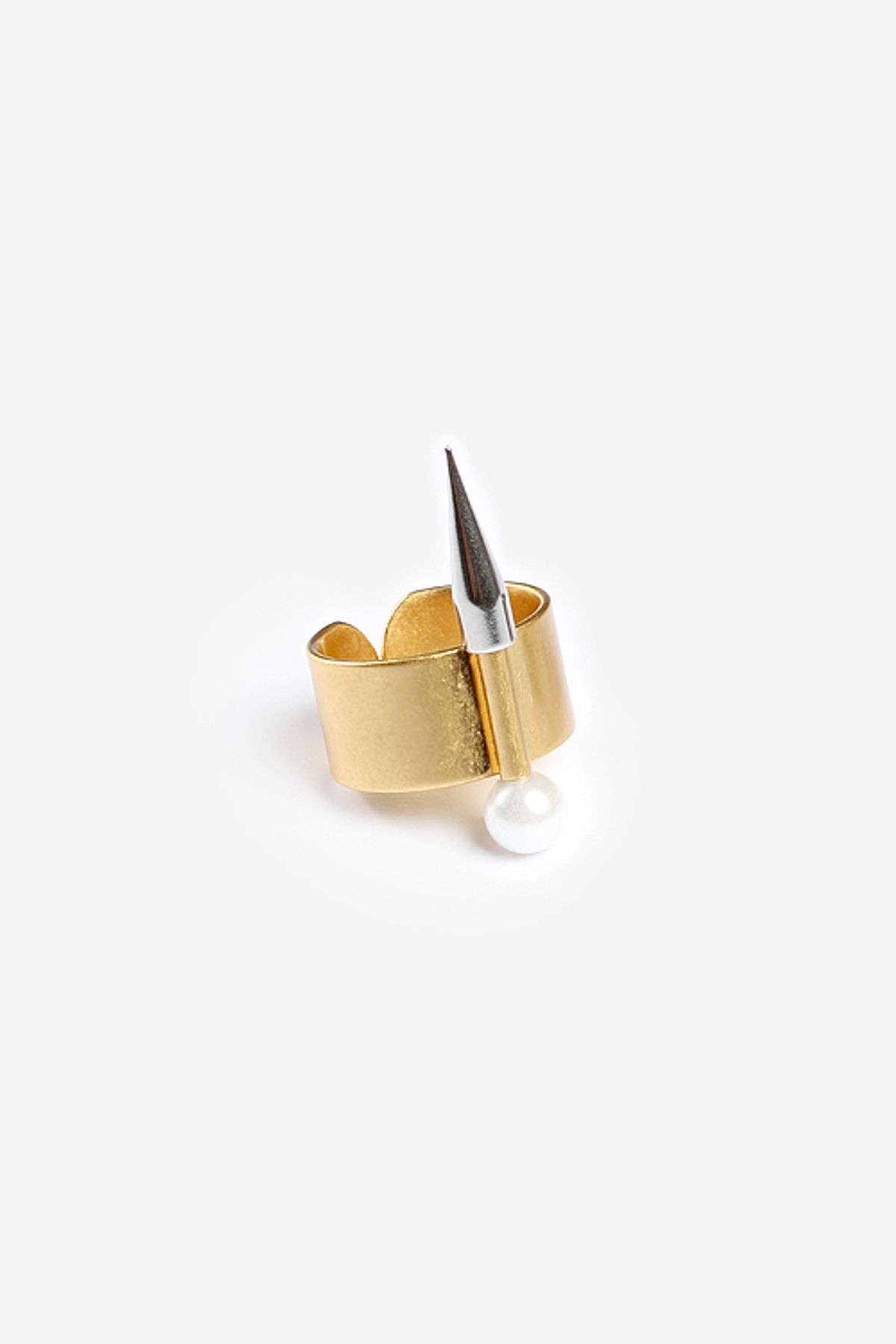 모드곤(MODGONE) [모드곤] Gold spaceship on the Moon ring