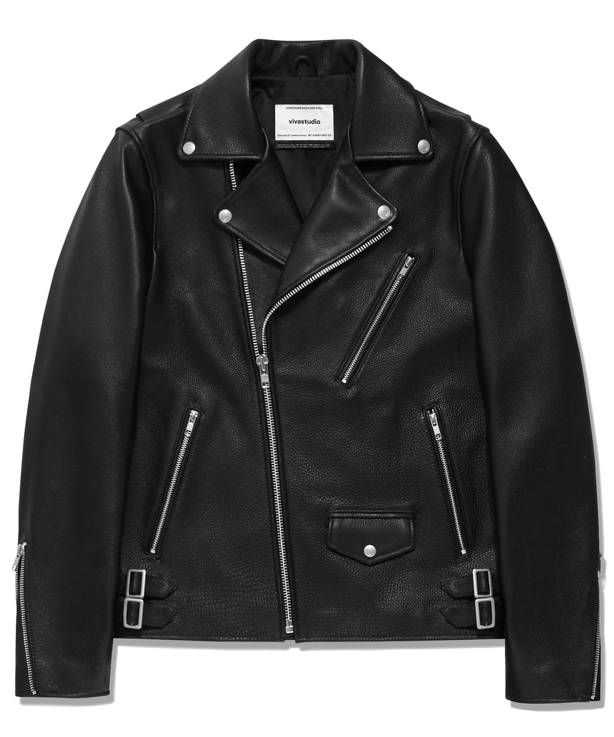 비바스튜디오(VIVASTUDIO) CLASSIC RIDERS JACKET [BLACK]